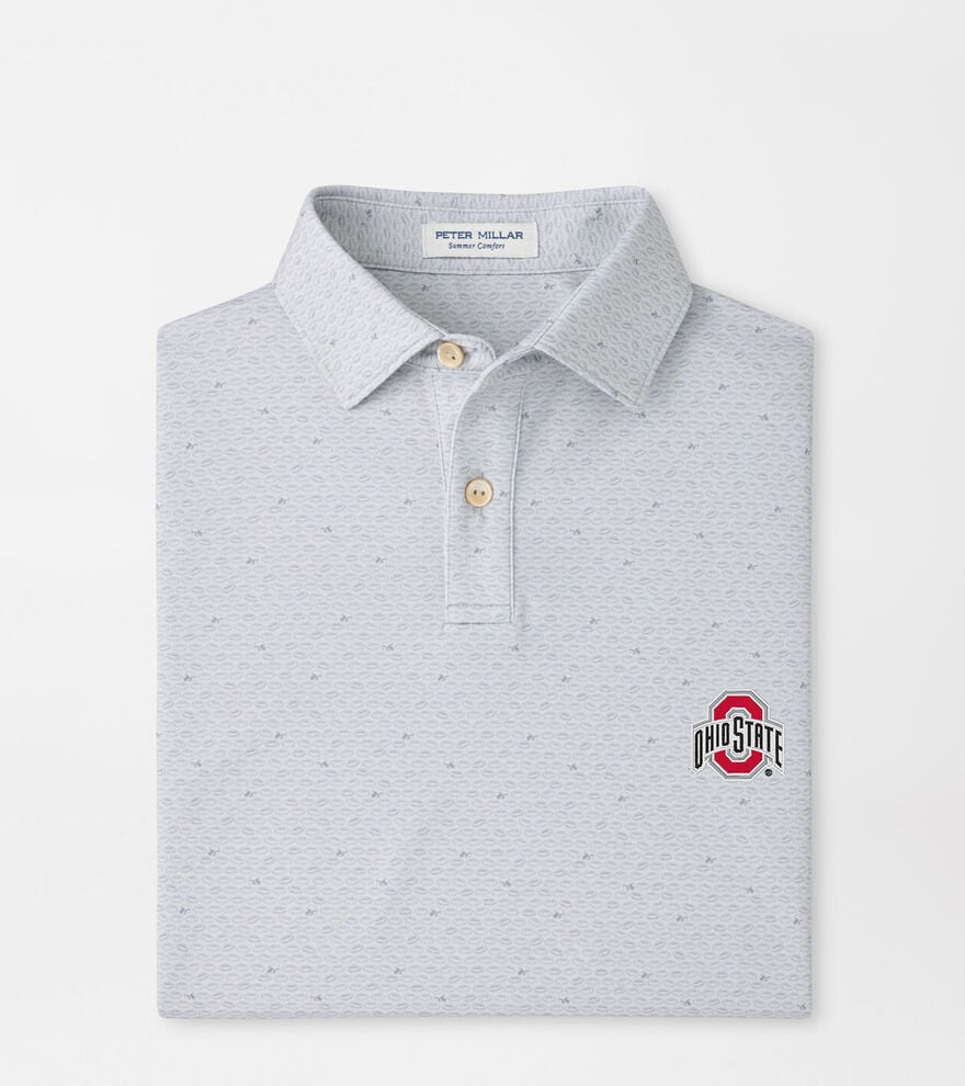 The Ohio State On The Ball Youth Performance Jersey Polo image number 1