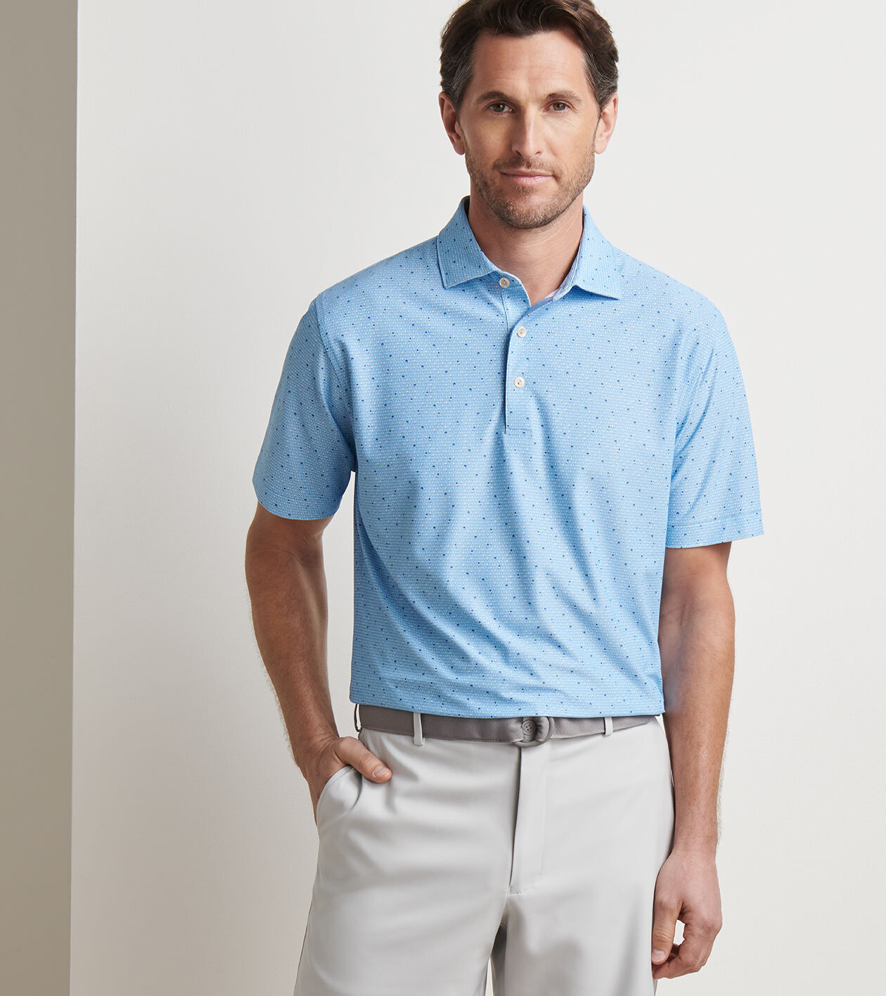 Old Fashioned Performance Mesh Polo | Men's Polos | Peter Millar