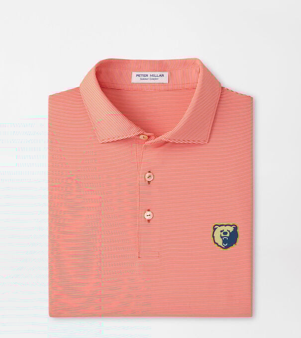 Morgan State Jubilee Stripe Performance Polo