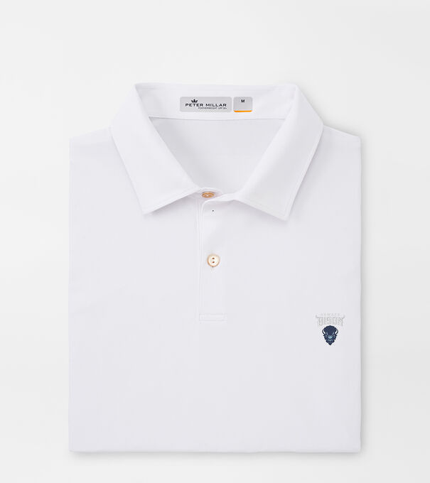 Howard University Featherweight Melange Polo
