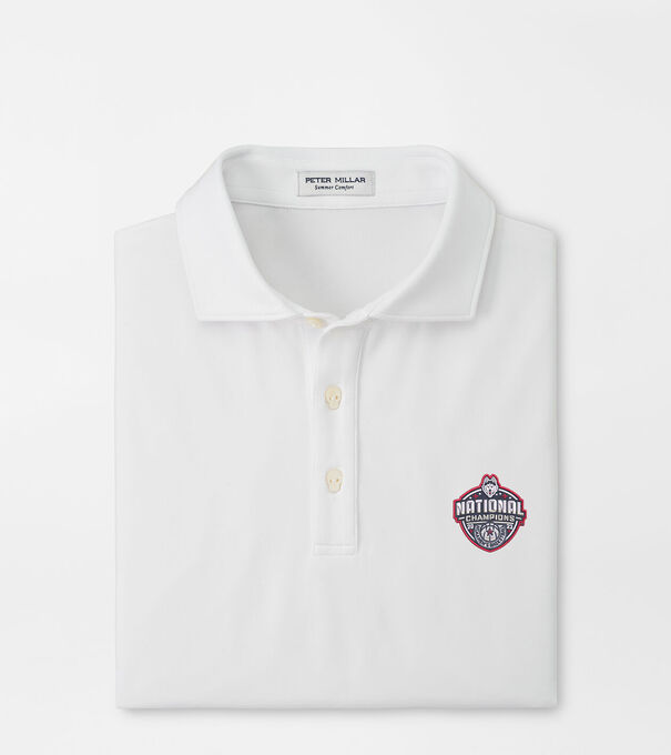 UConn National Champion Solid Performance Jersey Polo