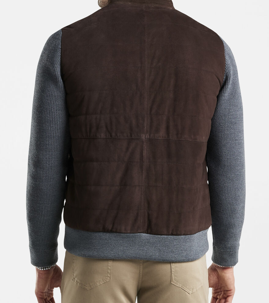 Suede Hybrid Cardigan image number 3