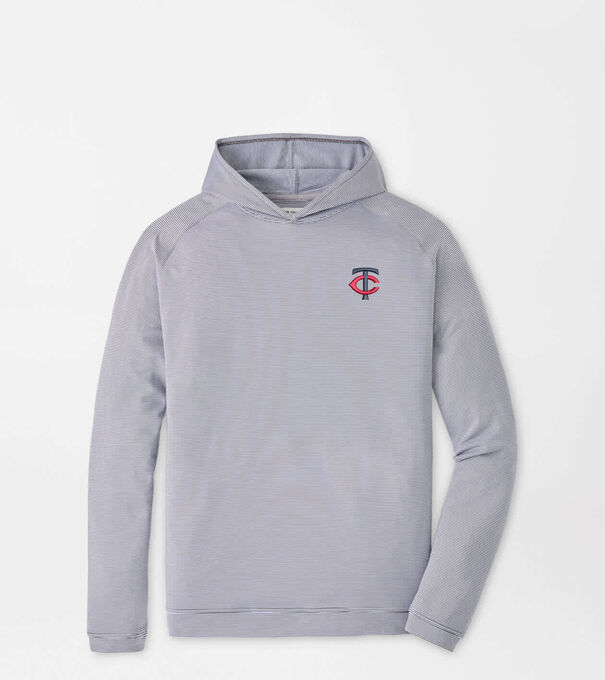 Minnesota Twins Pine Sugar Stripe Performance Hoodie
