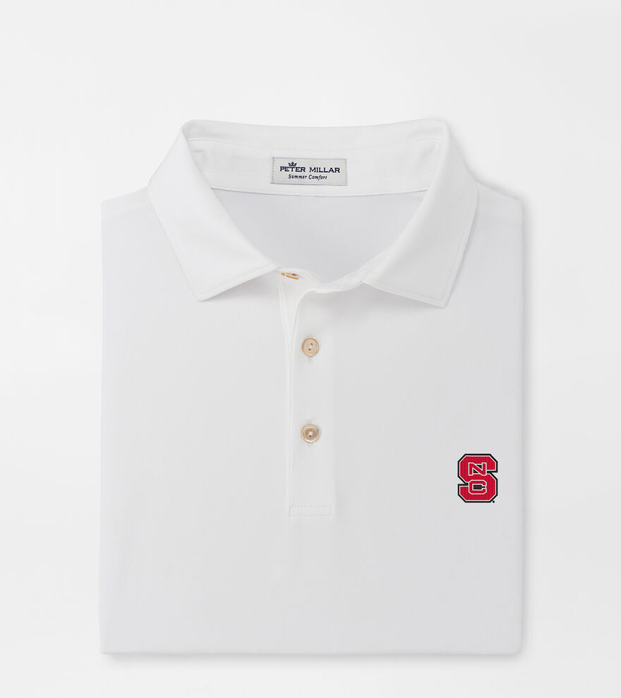 NC State Solid Performance Jersey Polo (Sean Self Collar) image number 1
