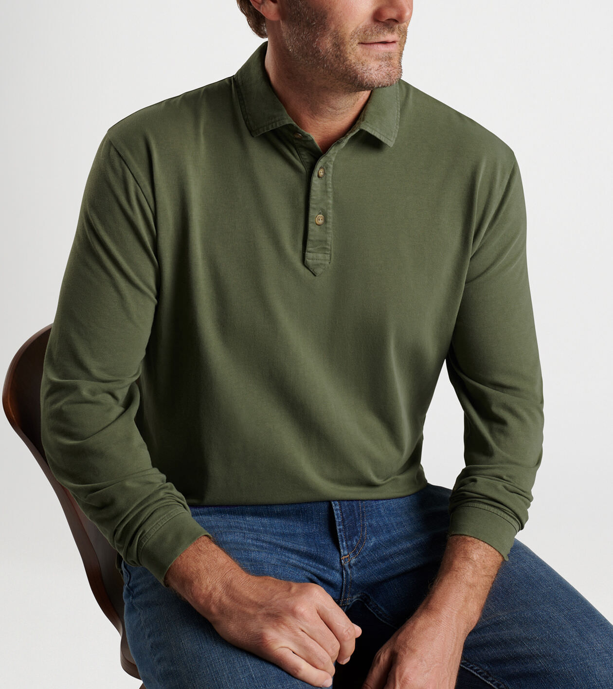 Peter millar long sleeve polo shirts store