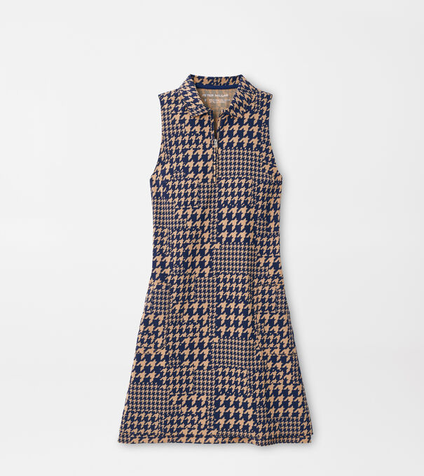 Carner Houndstooth Print Sport Dress