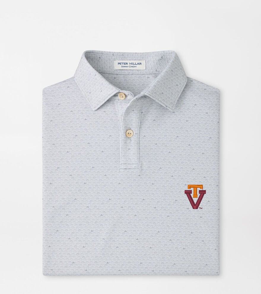 Virginia Tech Vault On The Ball Youth Performance Jersey Polo image number 1
