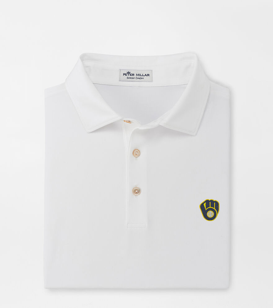 Milwaukee Brewers Performance Polo image number 1