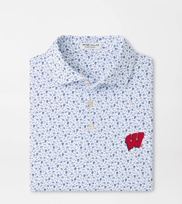 Wisconsin Kick Off Performance Jersey Polo