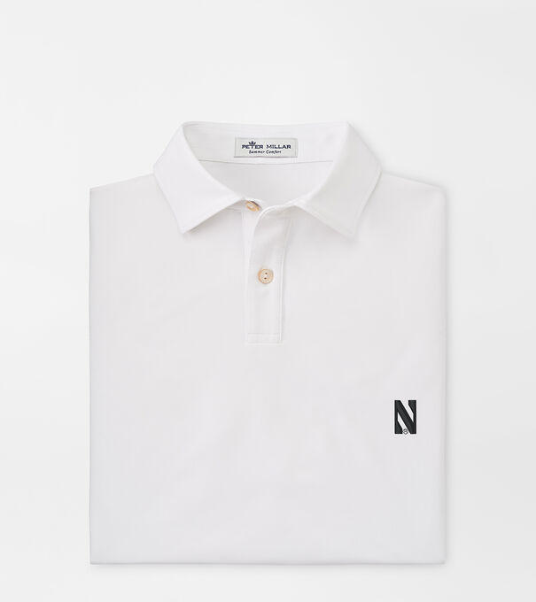 Northwestern Youth Solid Performance Jersey Polo