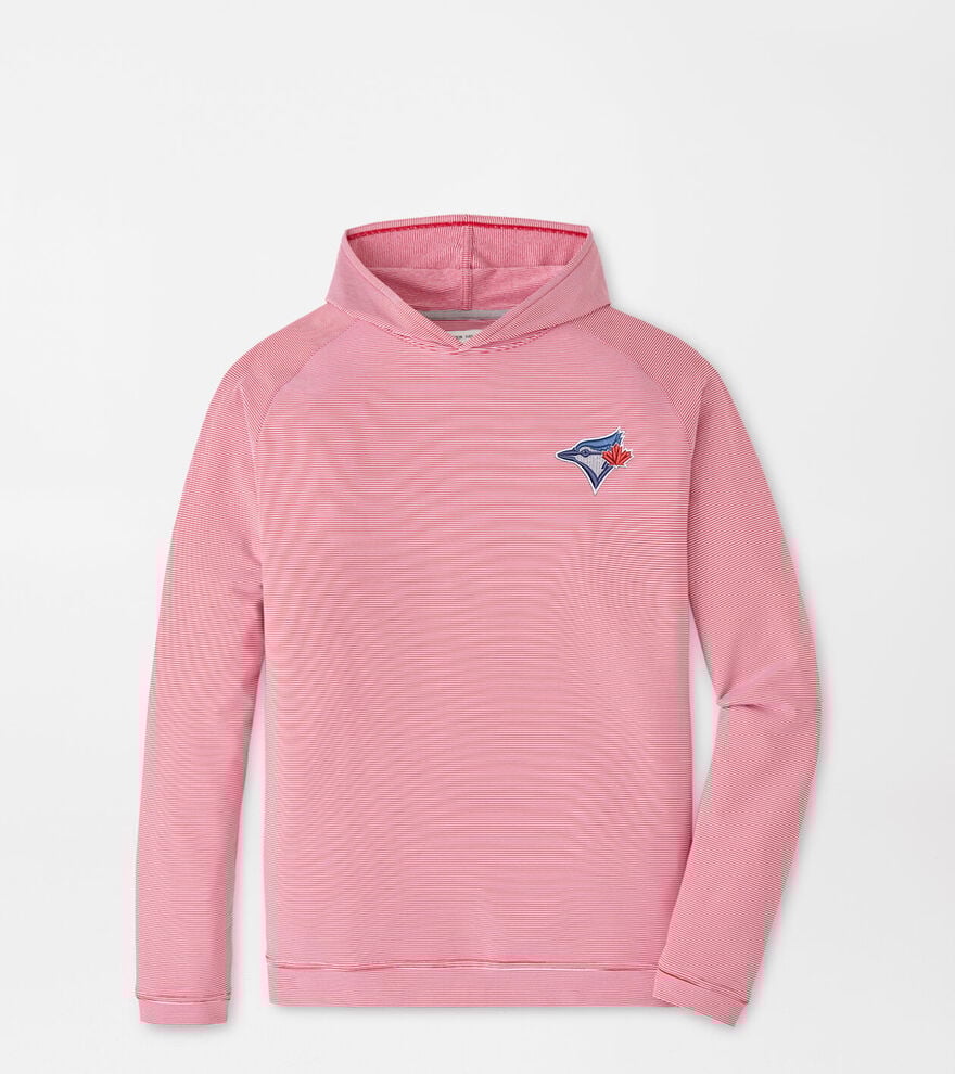 Toronto Blue Jays Pine Sugar Stripe Performance Hoodie image number 1