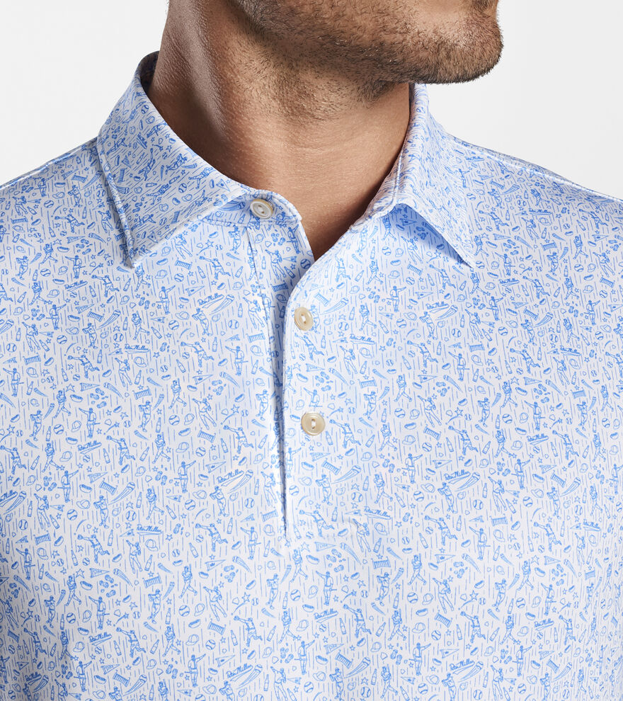 Diamond Performance Jersey Polo image number 3