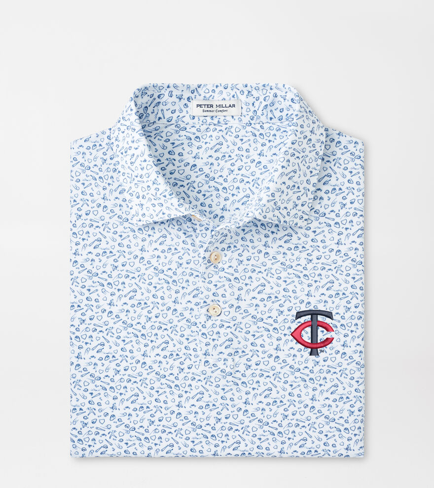 Minnesota Twins Batter Up Performance Jersey Polo image number 1