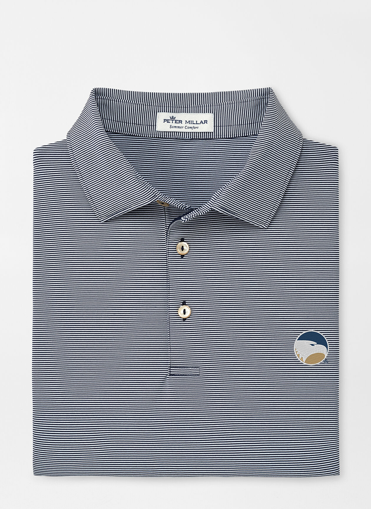 Georgia Southern Eagle Jubilee Stripe Performance Polo Peter Millar