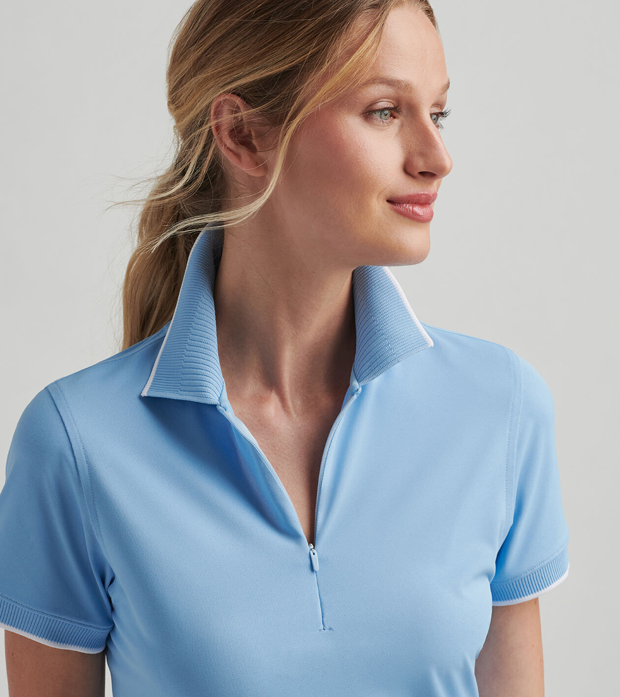 Whitworth Sport Mesh Short-Sleeve Polo | Women's Tops