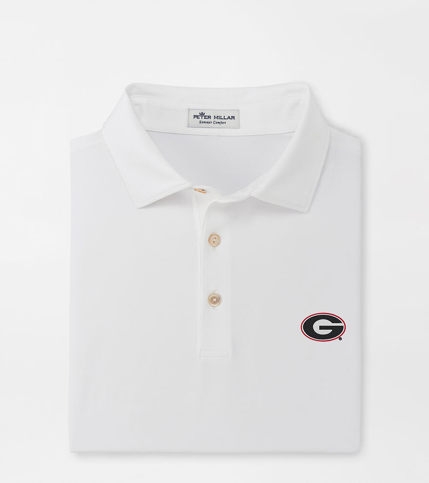 Georgia Solid Performance Jersey Polo image number 1