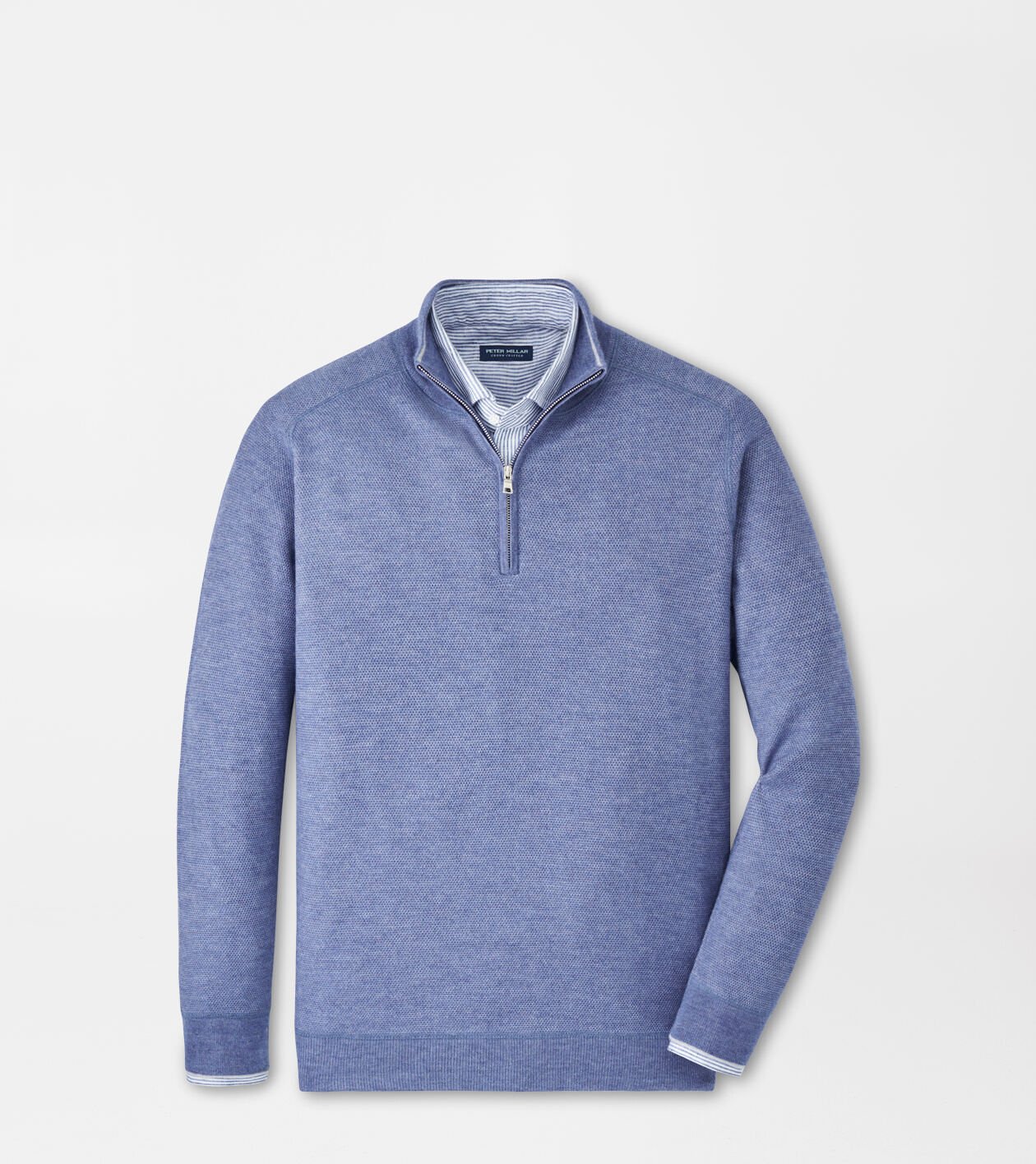 Voyager Cashmere-Silk Saddle Shoulder Quarter Zip | Men's Pullovers | Peter  Millar