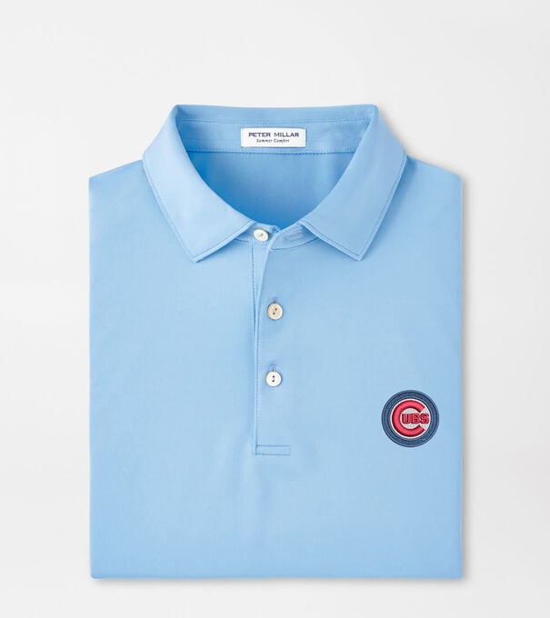 Chicago Cubs Solid Performance Jersey Polo