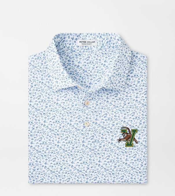 Vermont Batter Up Performance Jersey Polo