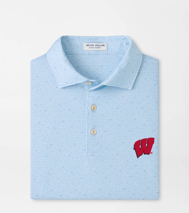Wisconsin On The Ball Performance Jersey Polo