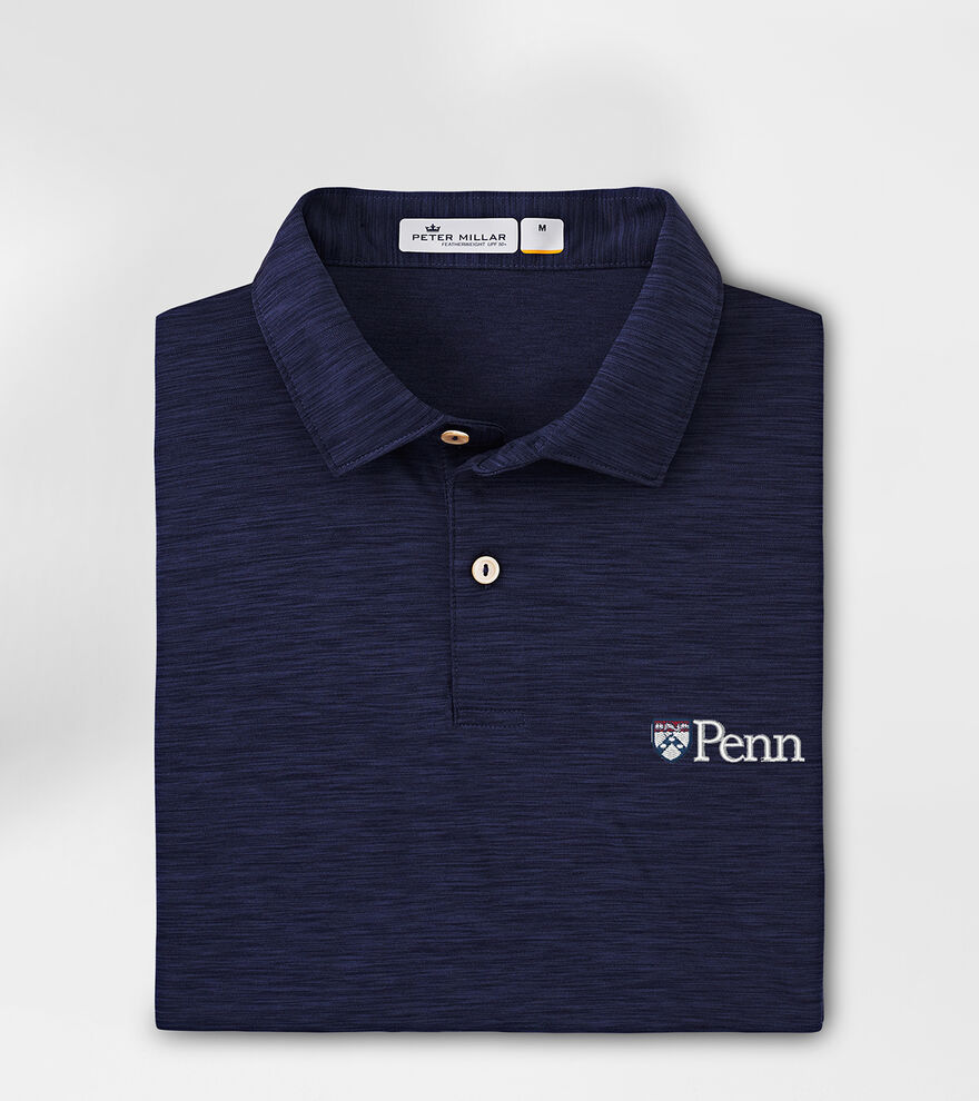 UPenn Featherweight Performance Mélange Polo image number 1