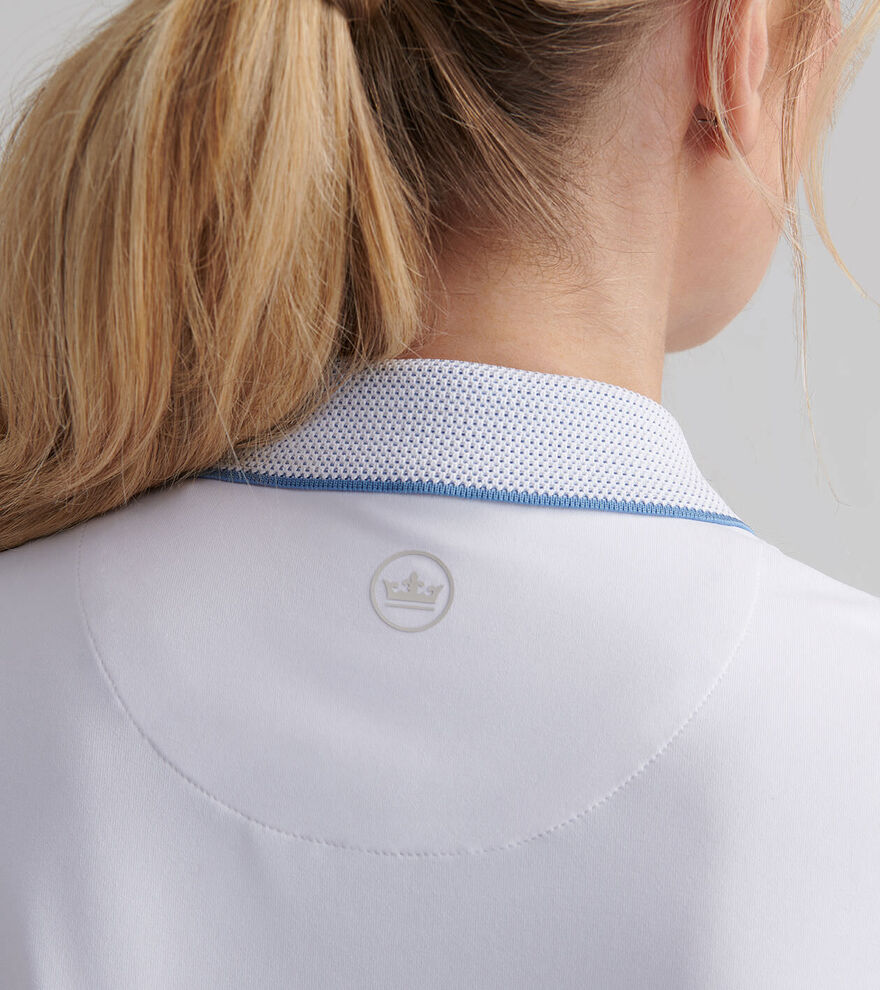 Keswick Zip Neck Short-Sleeve Polo image number 4