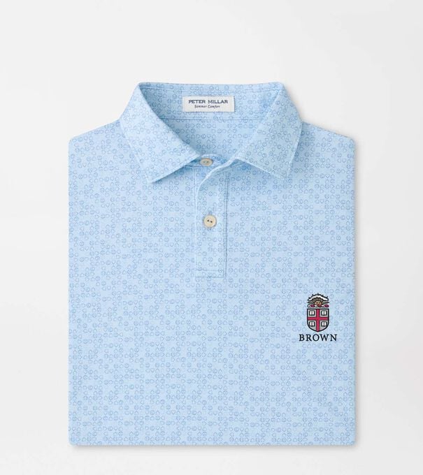 Brown University Bases Loaded Youth Performance Jersey Polo