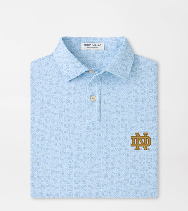 Notre Dame Bases Loaded Youth Performance Jersey Polo