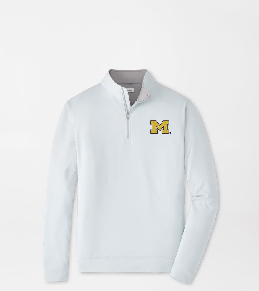 Michigan Perth Performance Quarter-Zip image number 1