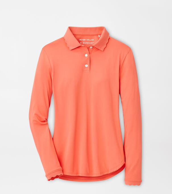 Opal Long-Sleeve Stretch Jersey Polo