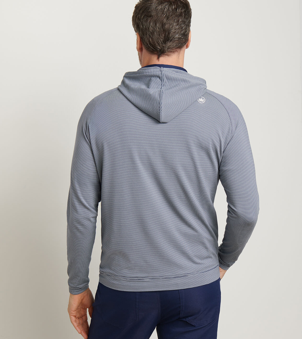 M's  Pine Sugar Stripe Performance Hoodie | Men's Hoodies | Peter