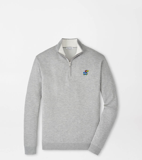 Kansas Coolspun Lite Cotton Quarter-Zip Sweater