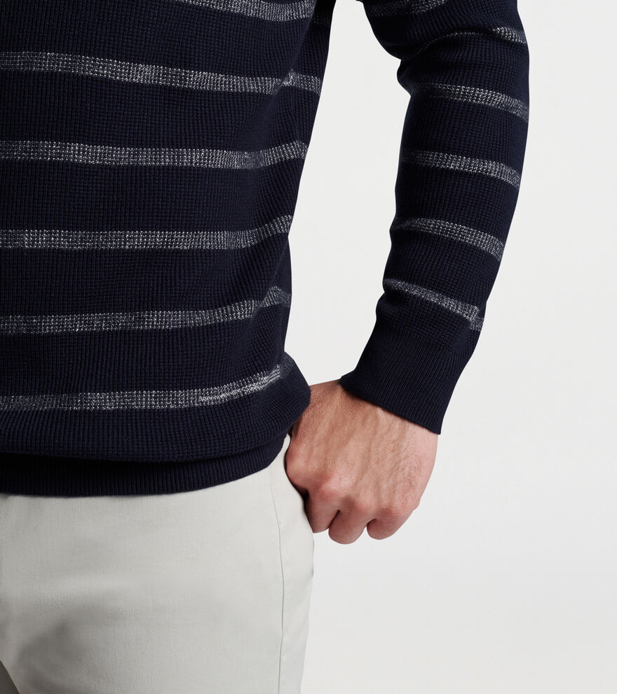 Sampson Striped Crewneck Sweater image number 4
