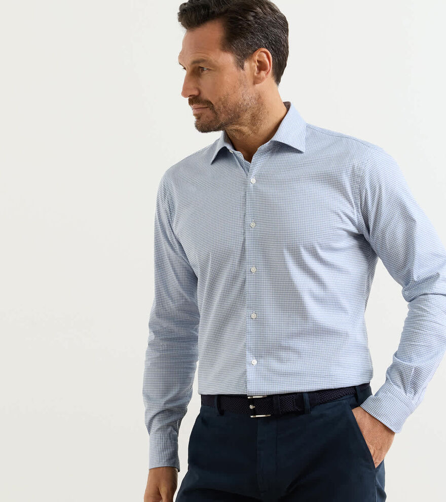 Conway Crown Lite Cotton-Stretch Sport Shirt - Alternate Image 1