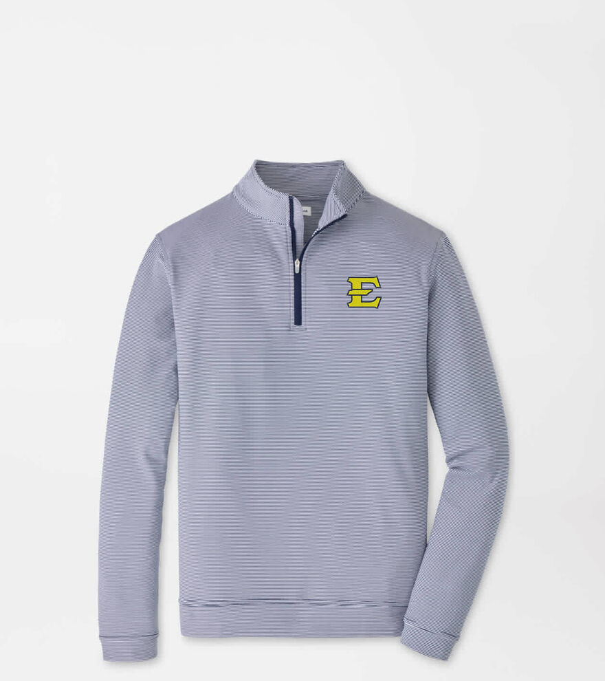 East Tennessee Perth Sugar Stripe Performance Quarter-Zip