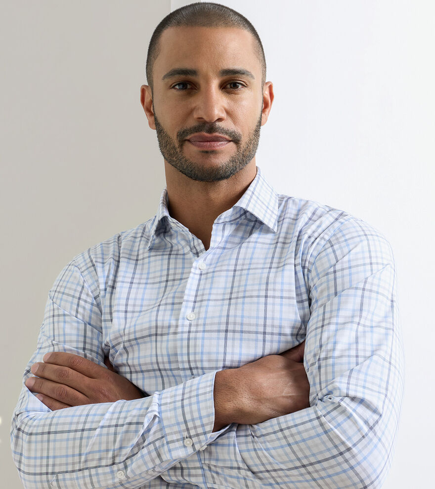 Warren Crown Lite Cotton-Stretch Sport Shirt image number 4