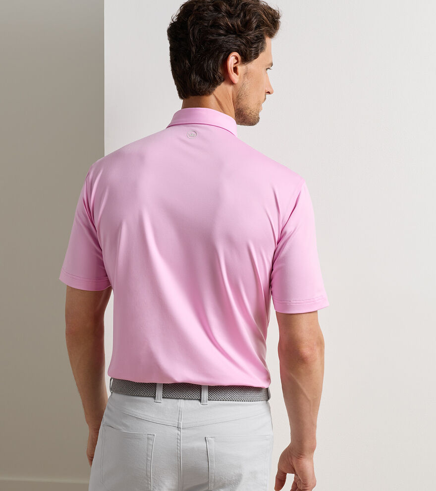Solid Performance Jersey Polo image number 3