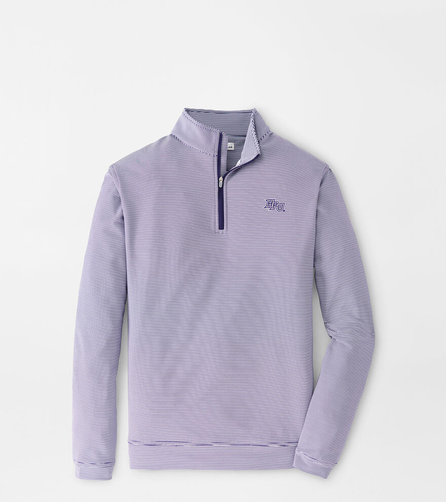 High Point Perth Sugar Stripe Performance Quarter-Zip image number 1