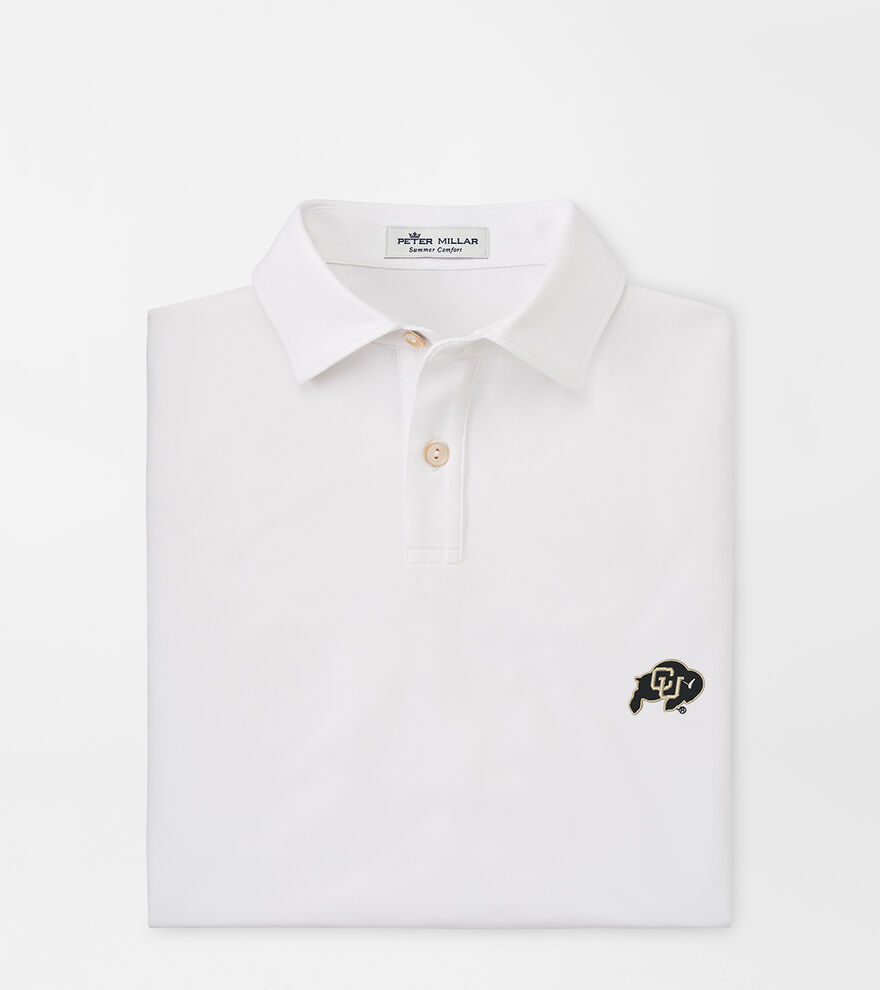 Colorado Youth Solid Performance Jersey Polo image number 1