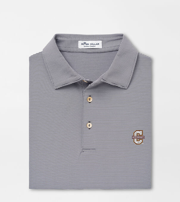 College of Charleston Jubilee Stripe Performance Polo