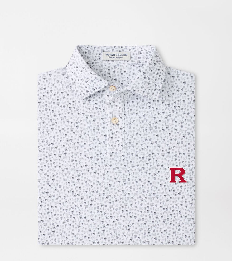 Rutgers Buzzer Beater Youth Performance Jersey Polo image number 1