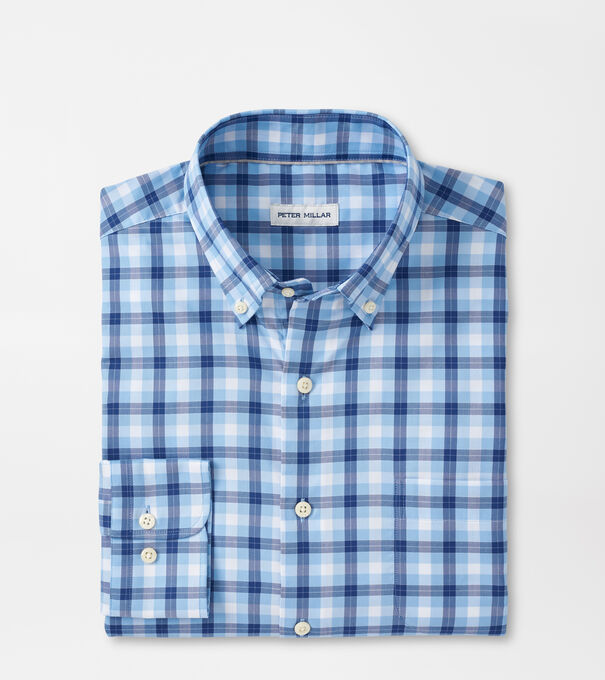 Blue Hill Crown Lite Cotton-Stretch Sport Shirt