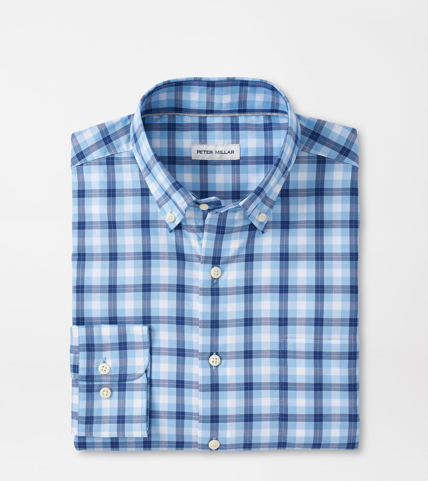 Blue Hill Crown Lite Cotton-Stretch Sport Shirt image number 1