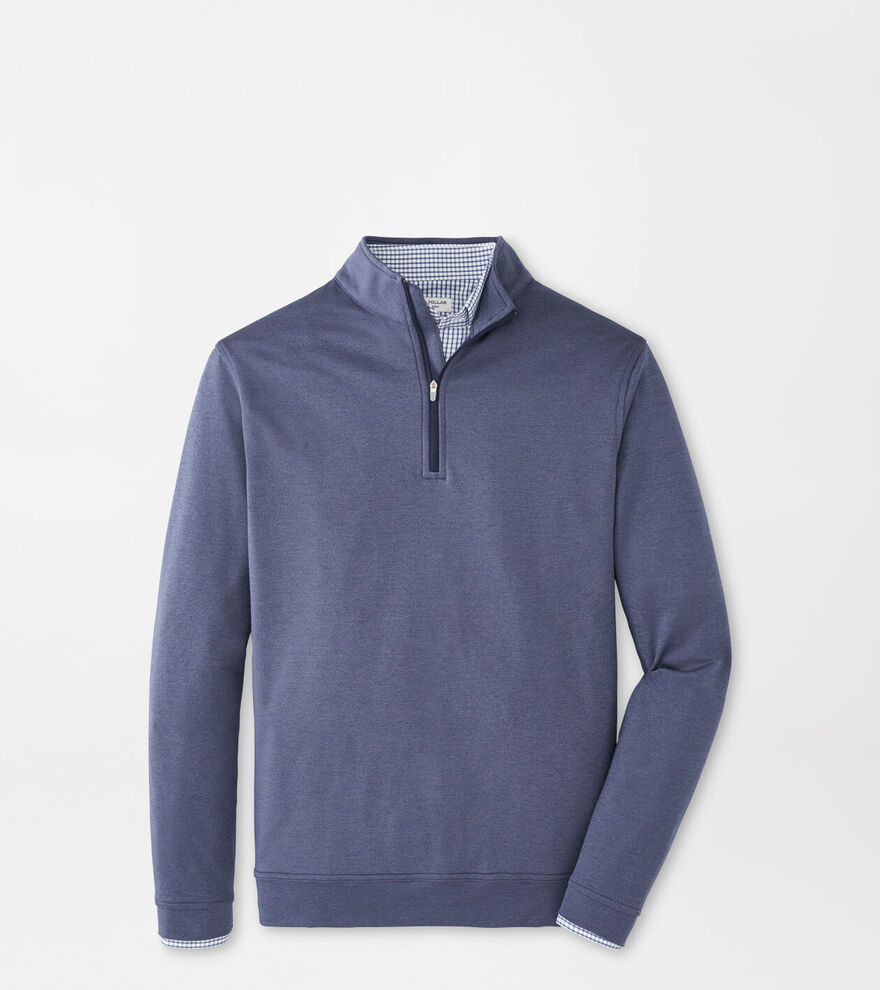 Perth Mélange Performance Quarter-Zip image number 1