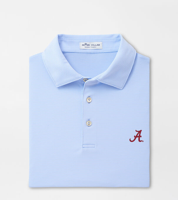 Alabama Jubilee Stripe Performance Polo