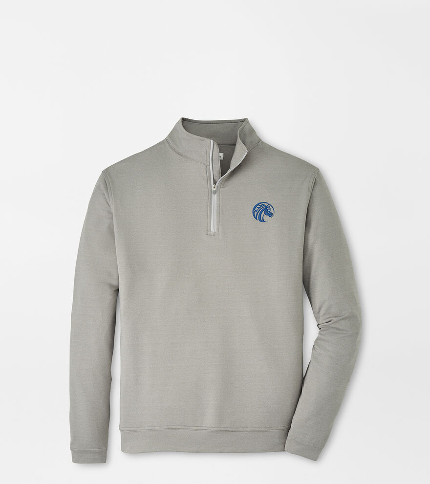 Fayetteville State Perth Mélange Performance Quarter-Zip image number 1