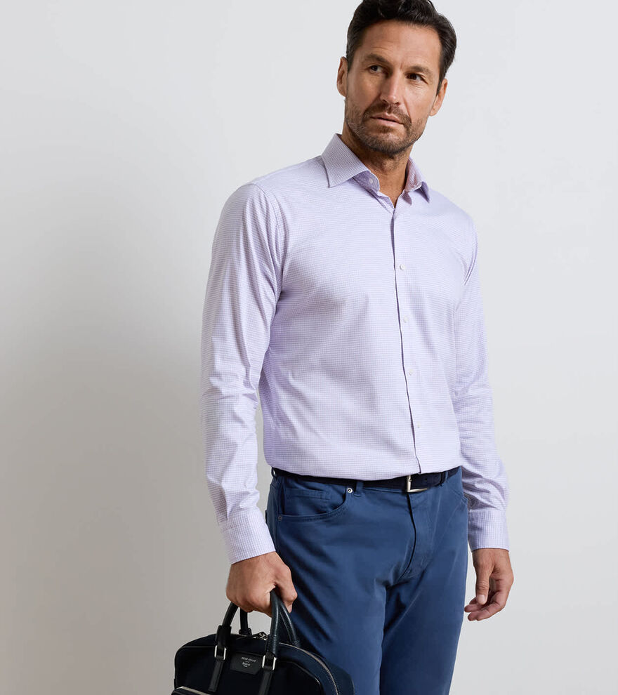 Conway Crown Lite Cotton-Stretch Sport Shirt image number 3