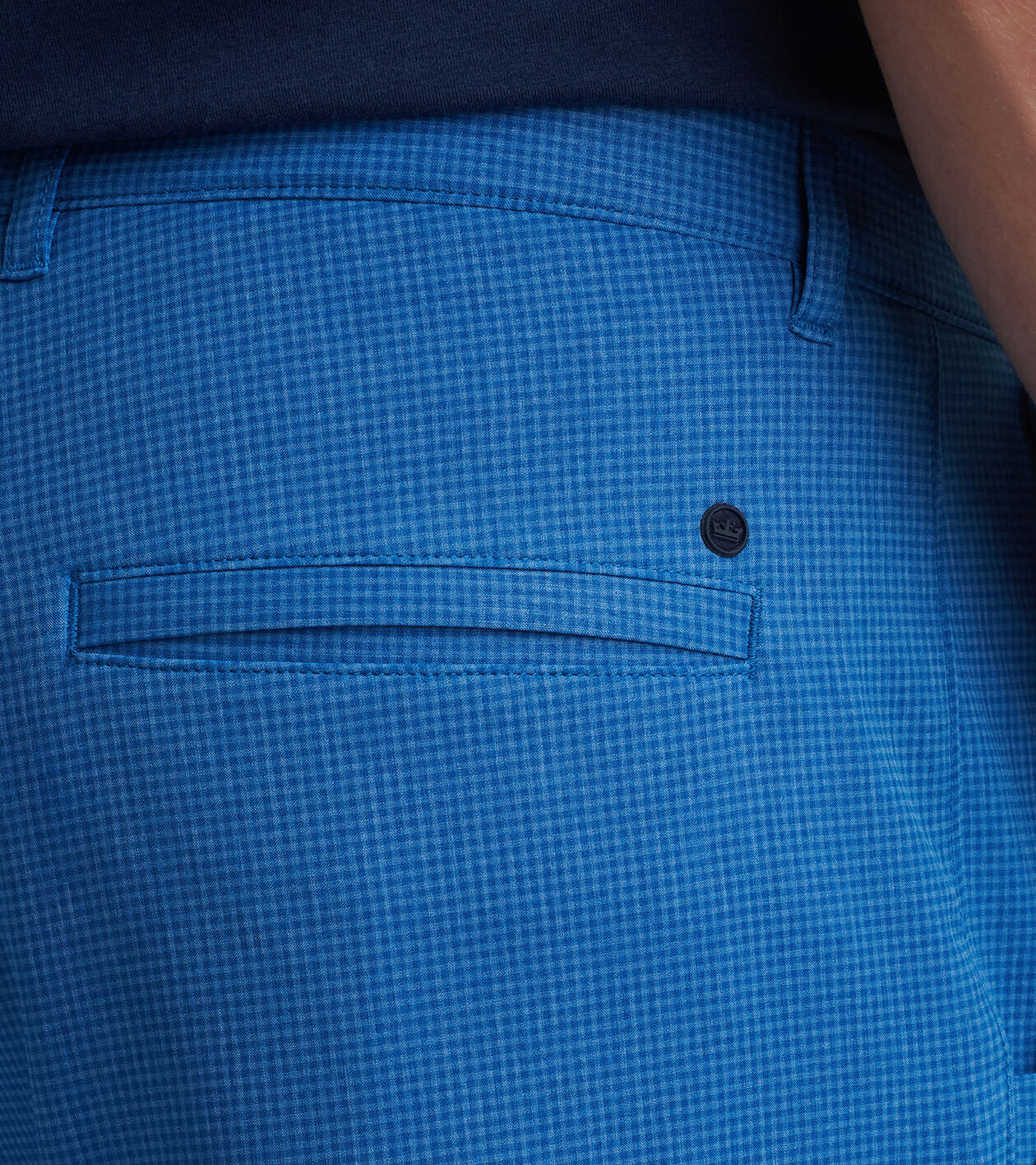 Shackleford Gingham Performance Hybrid Short | Men's Shorts