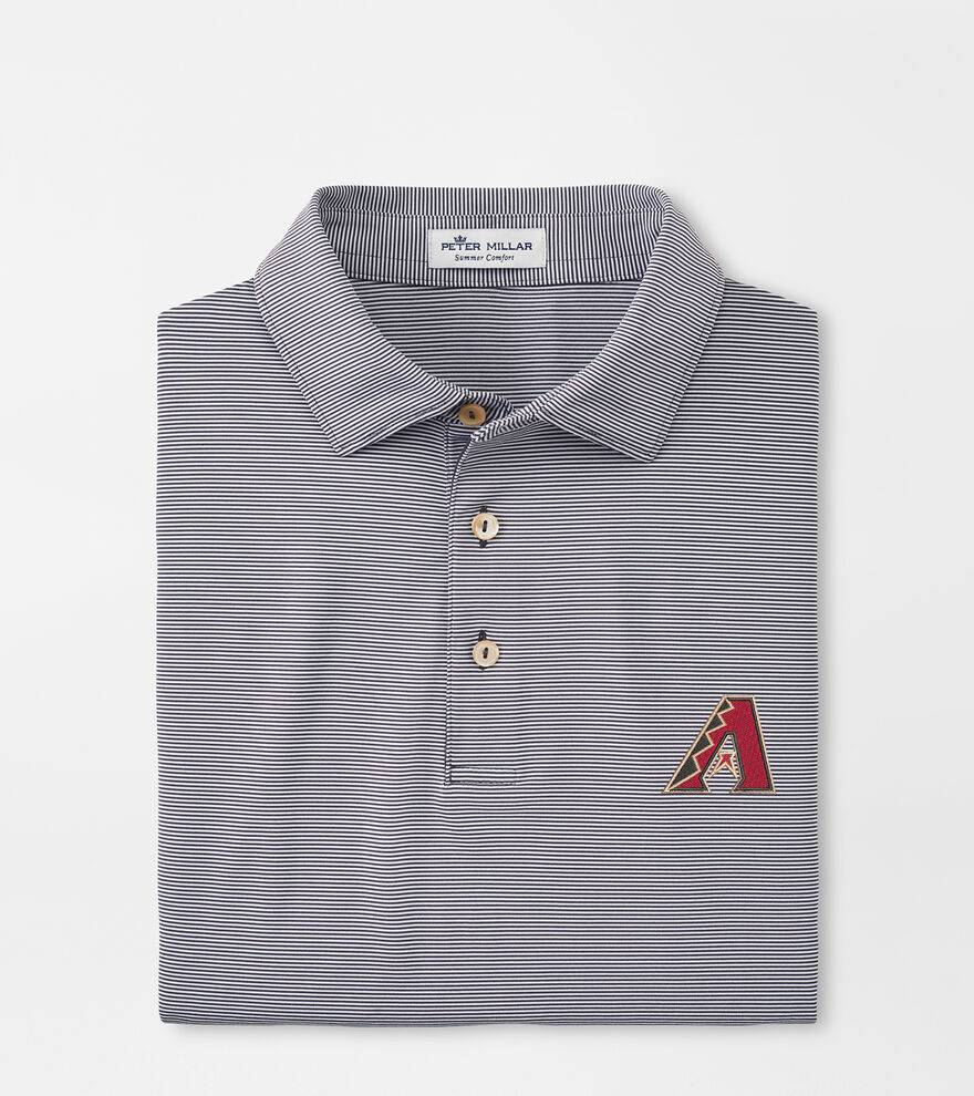 Arizona Diamondbacks Jubilee Stripe Performance Polo image number 1