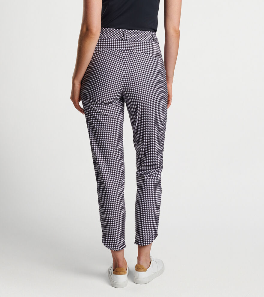 Surge Gingham Print Performance Ankle Pant image number 3